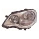 Volkswagen Polo 2005-2009 Chrome Inner Halogen Head Lamp Unit Passenger Side